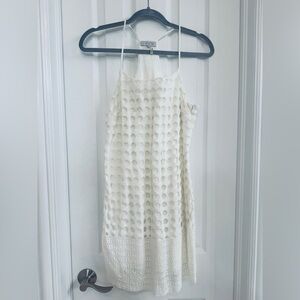 1. State white Sleeveless Dress
